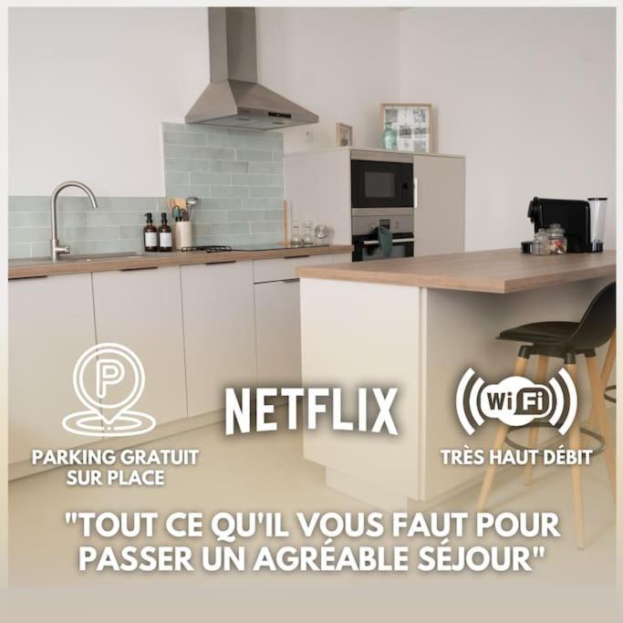 Lou Cabanot - Appartement Lumineux 3 Chambres - Parking Gratuit Безьє Екстер'єр фото
